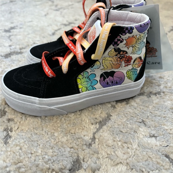 Vans Other - Vans Sk8-Hi Cultivate Care In This Together sneakers kids size 10.5 NWB